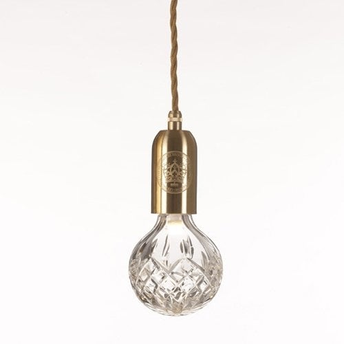 Clear Crystal Bulb & Pendant