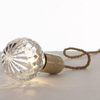 Clear Crystal Bulb & Pendant