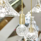 Clear Crystal Bulb & Pendant