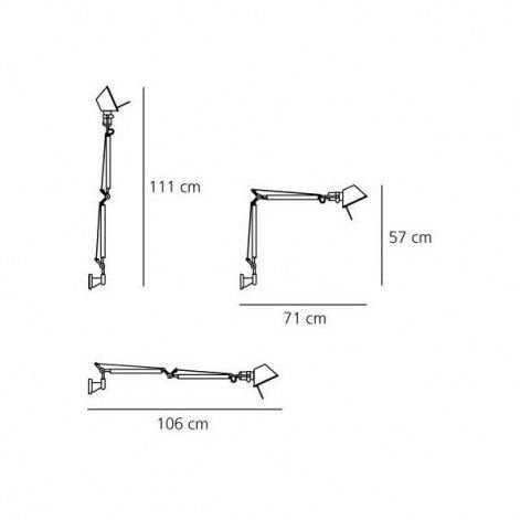 Tolomeo Mini Parete