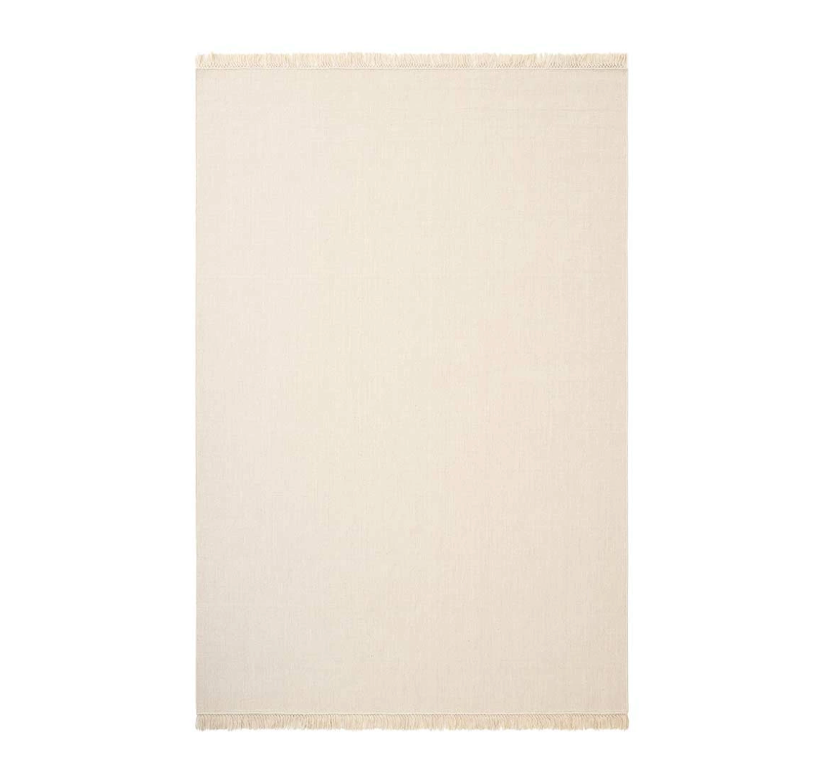 Villamatto kudottu Nanda off white