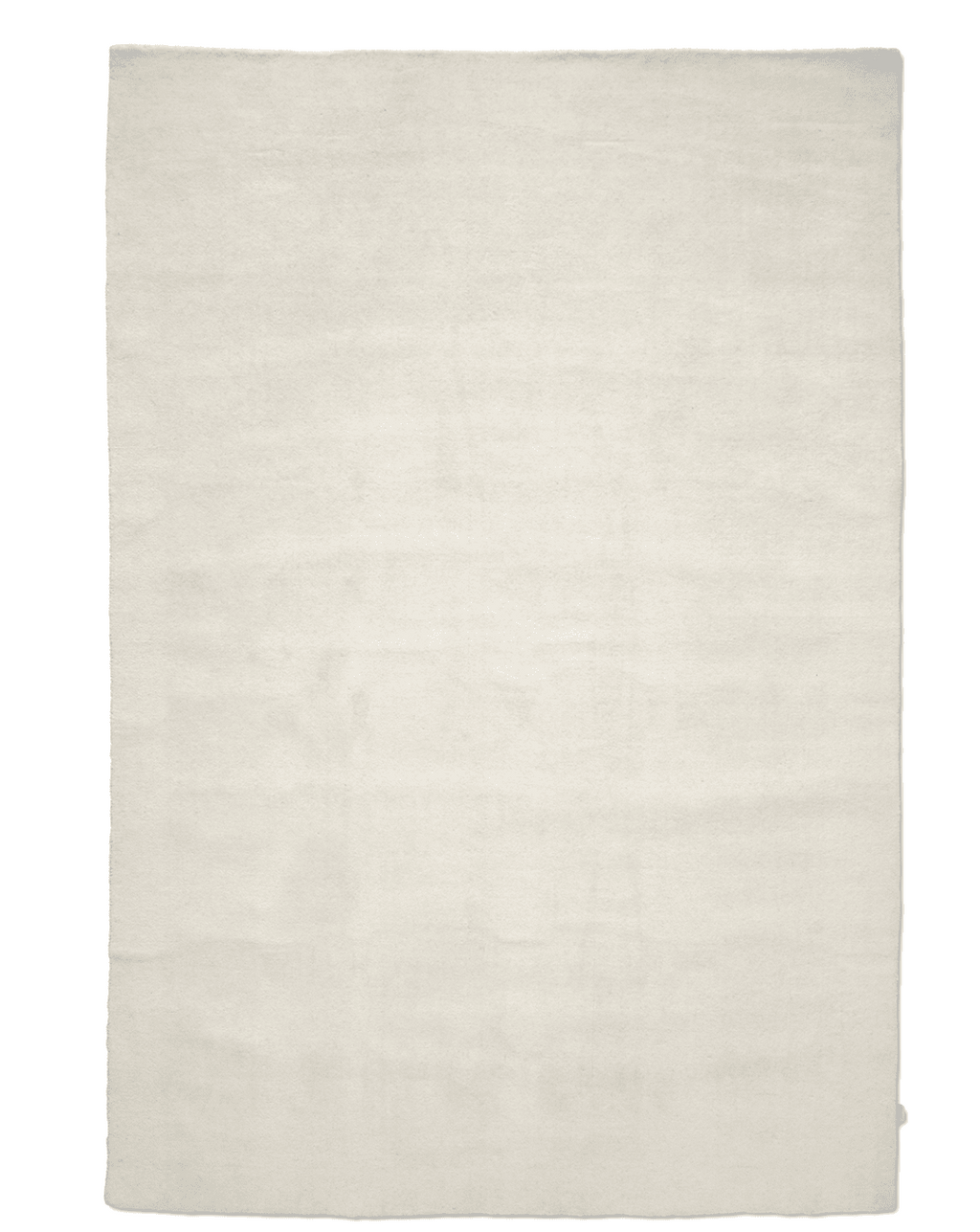 Villamatto sileä, off white