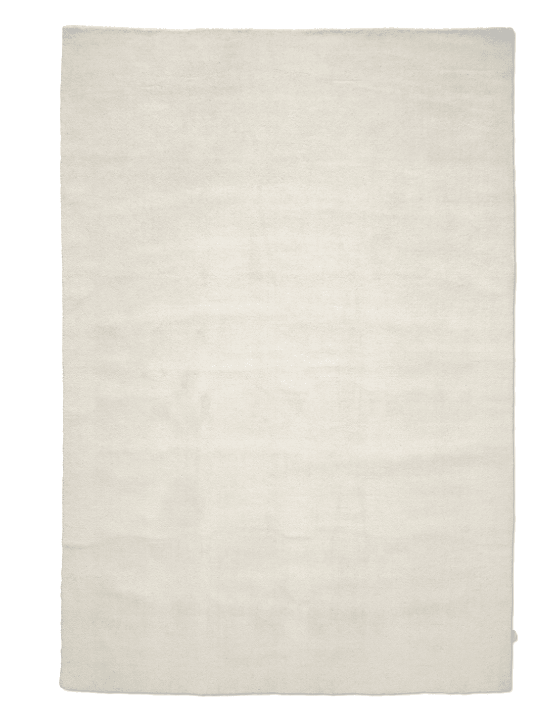 Villamatto sileä, off white