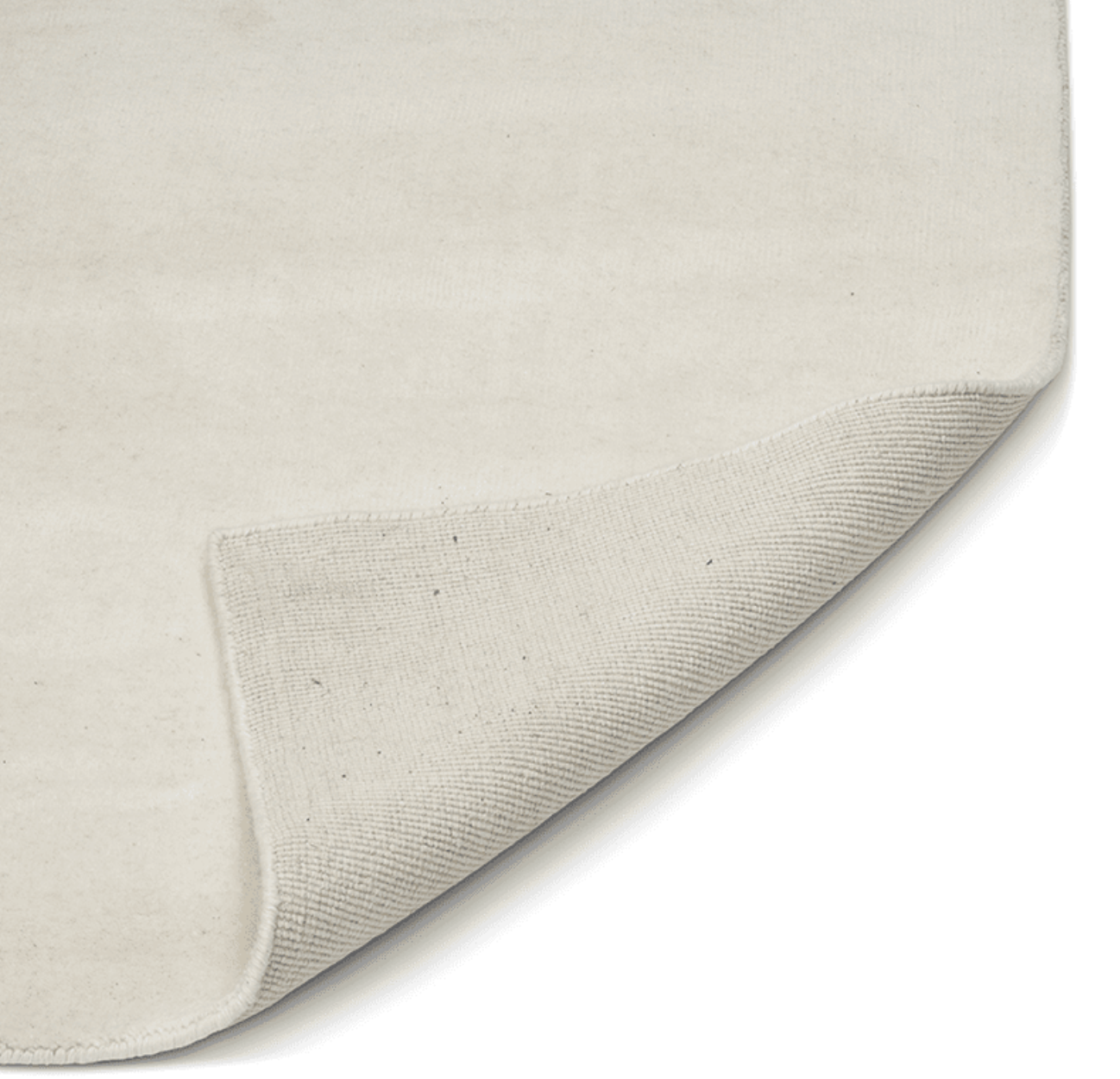 Villamatto sileä, off white