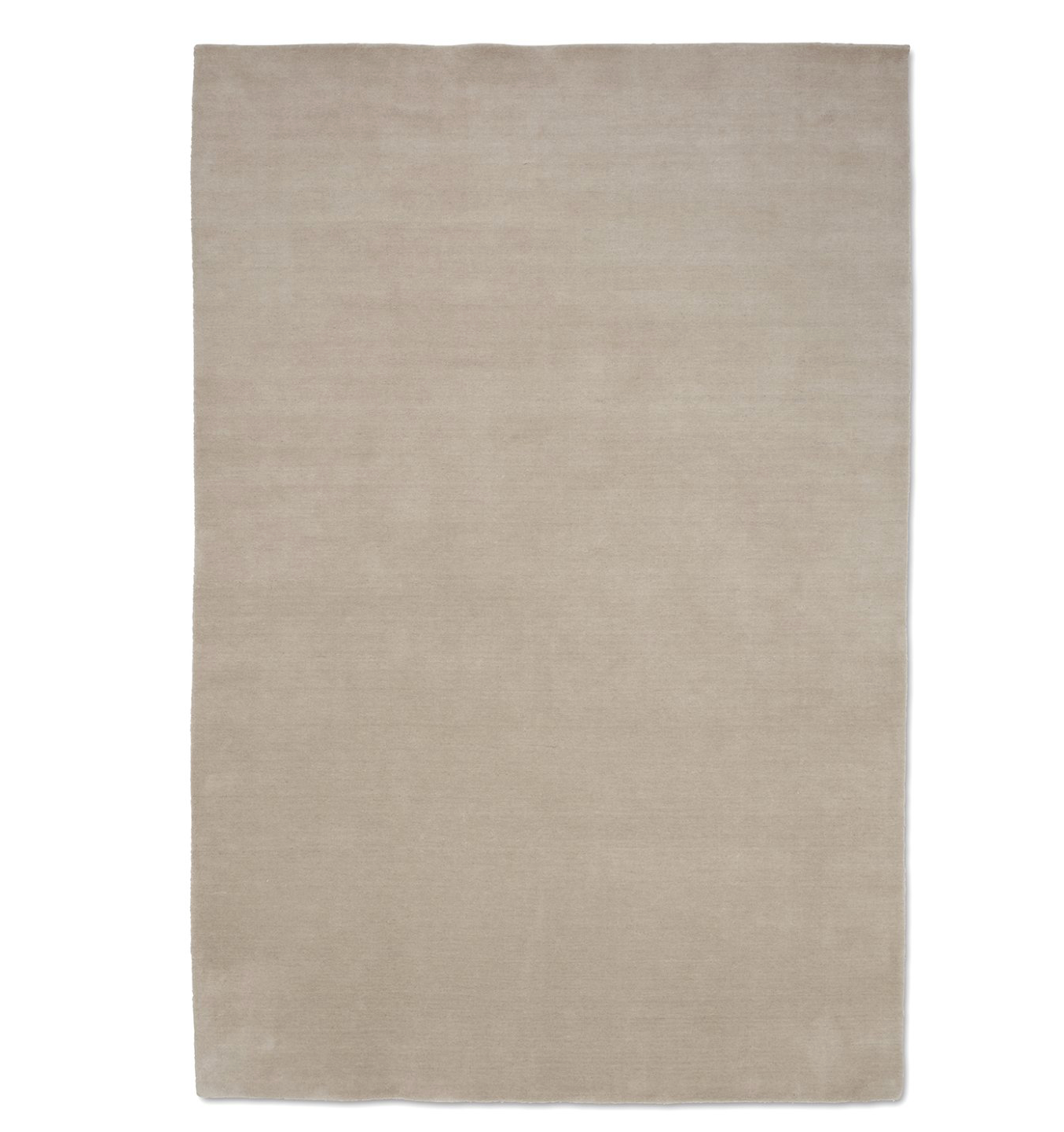 Villamatto, sileä, beige