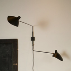 Applique 2 Bras Droits Pivotants