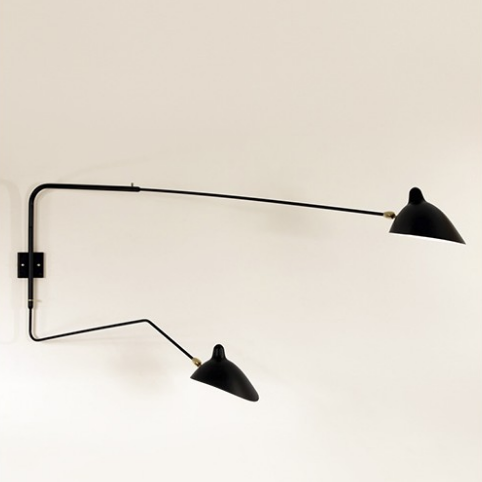 Applique 2 Bras Pivotants Dont 1 Courbe