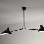 Plafonnier 2 Bras Fixes