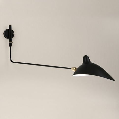 Applique 1 Bras Droit Pivotant