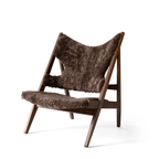 Knitting Lounge Chair, Sheepskin
