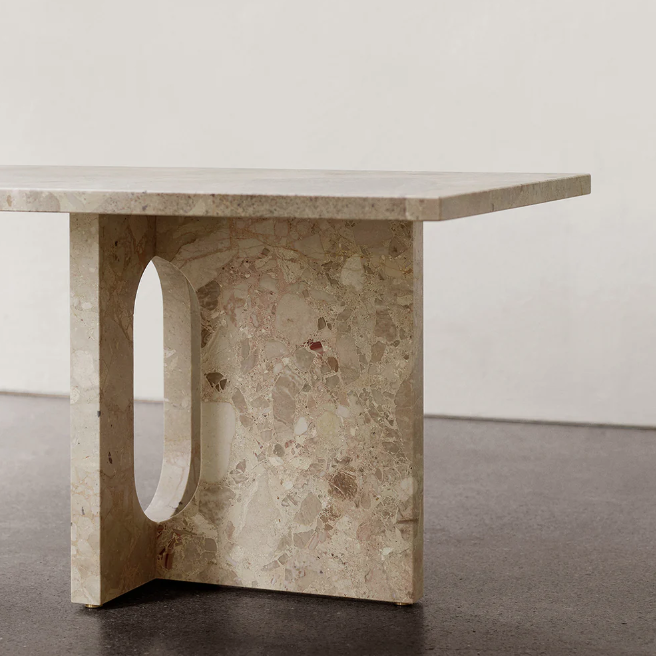 Androgyne Lounge Table stone/marble