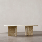 Androgyne Lounge Table stone/marble