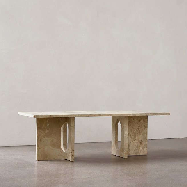 Androgyne Lounge Table stone/marble