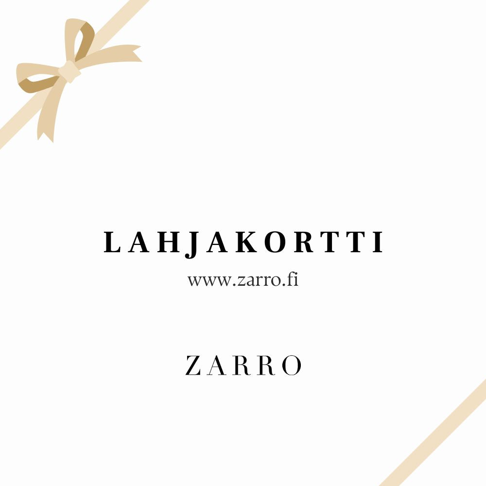 Lahjakortti Zarroon